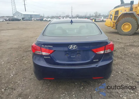 2011 Hyundai Elantra Limited из США, поврежденный, VIN 5NPDH4AEXBH050955